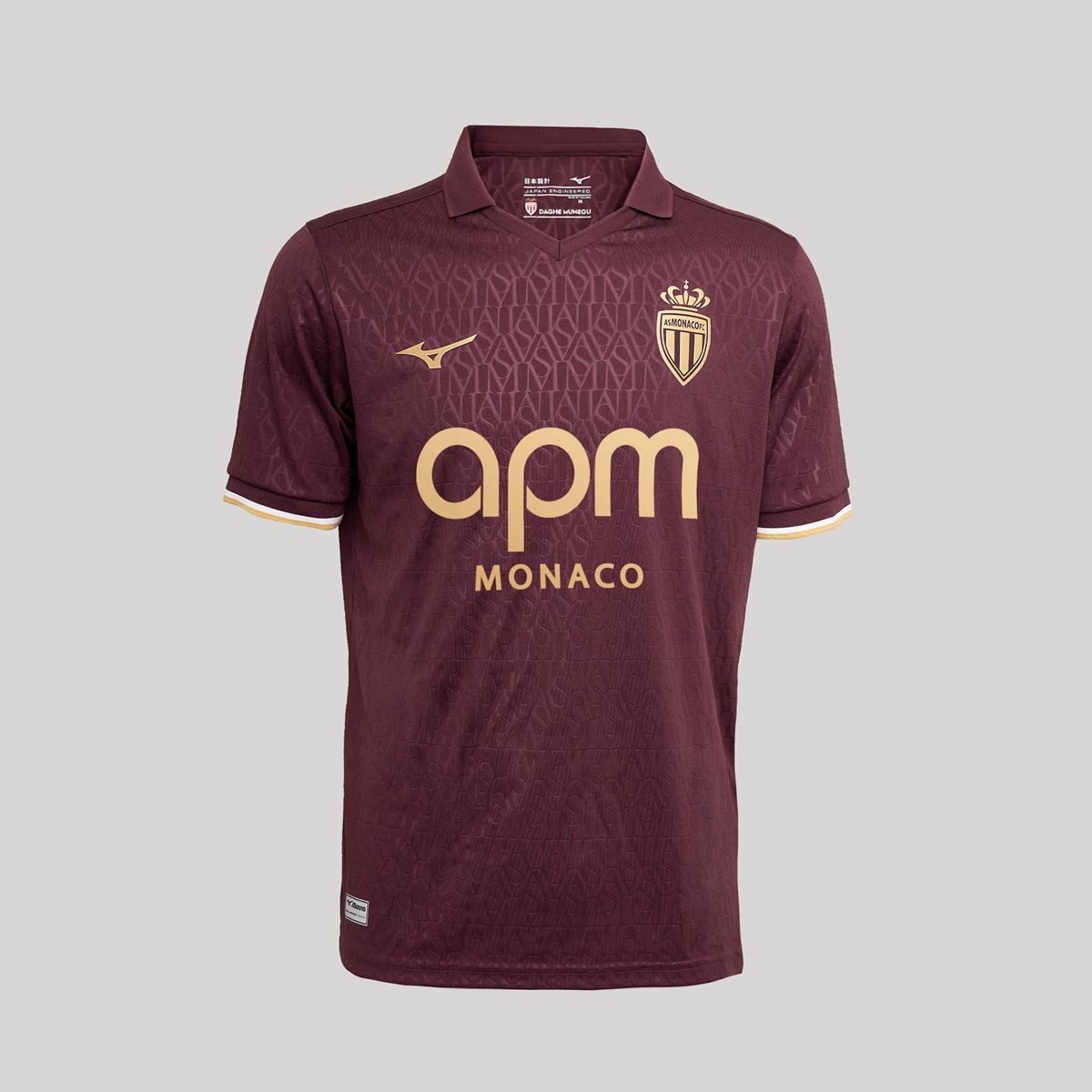 Camisa reserva Monaco 2026-2027 Mizuno