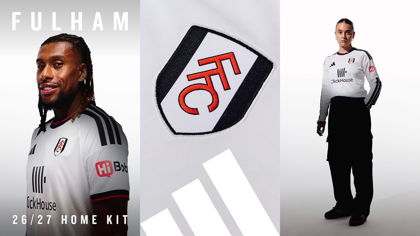 BIG ONE Fulham FC ユニフォーム Nova camisa titular do Fulham FC 2026-2027 adidas » Mantos do Futebol