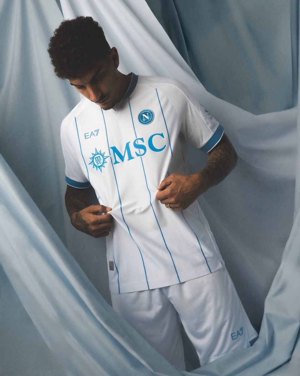 Camisa reserva do Napoli 2026-2027 EA7