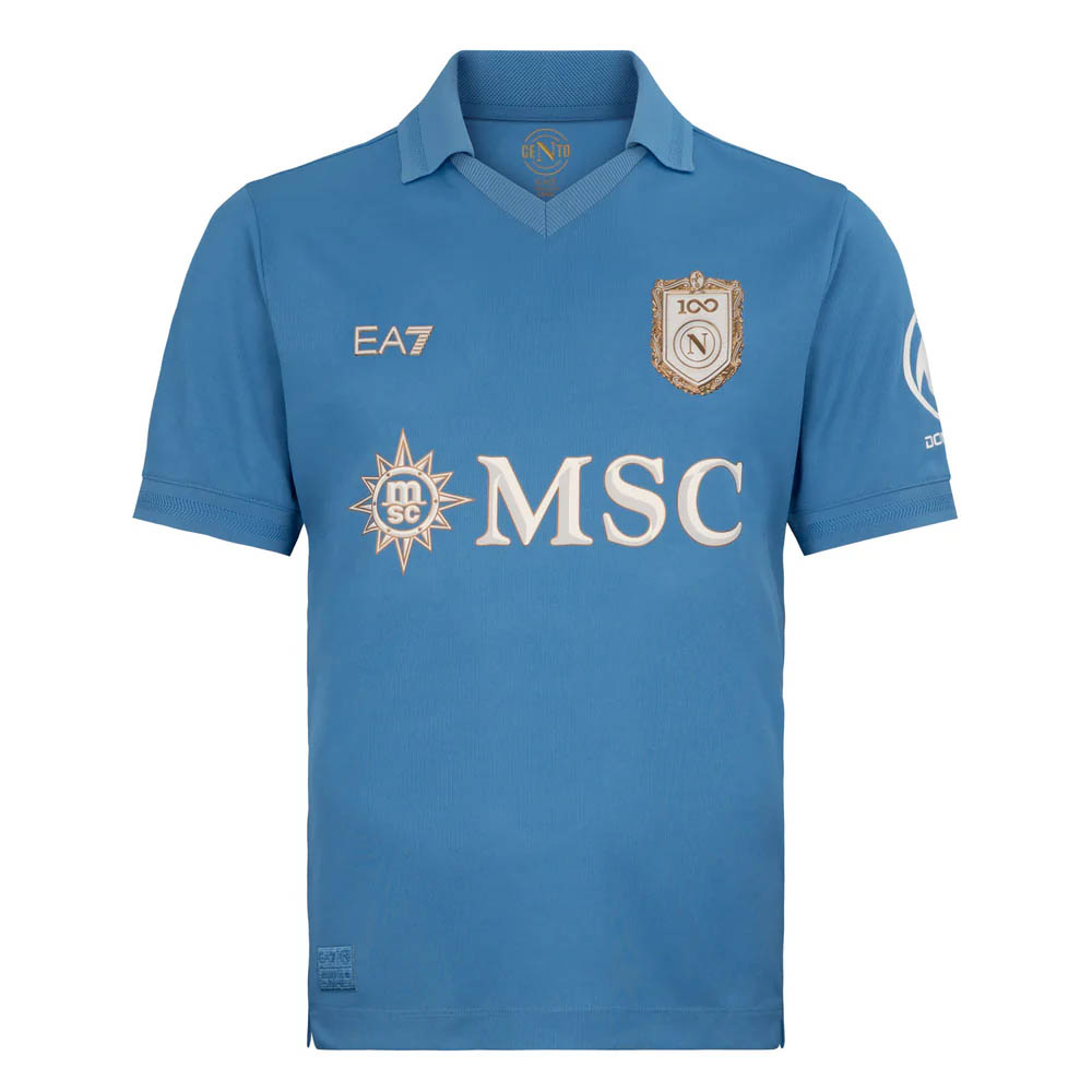 Camisa titular do Napoli 2026-2027 EA7 kit