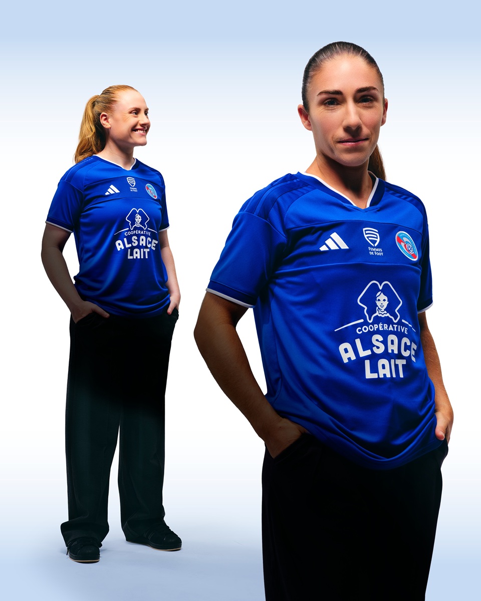 Camisa titular rc strasbourg 2026-2027 adidas