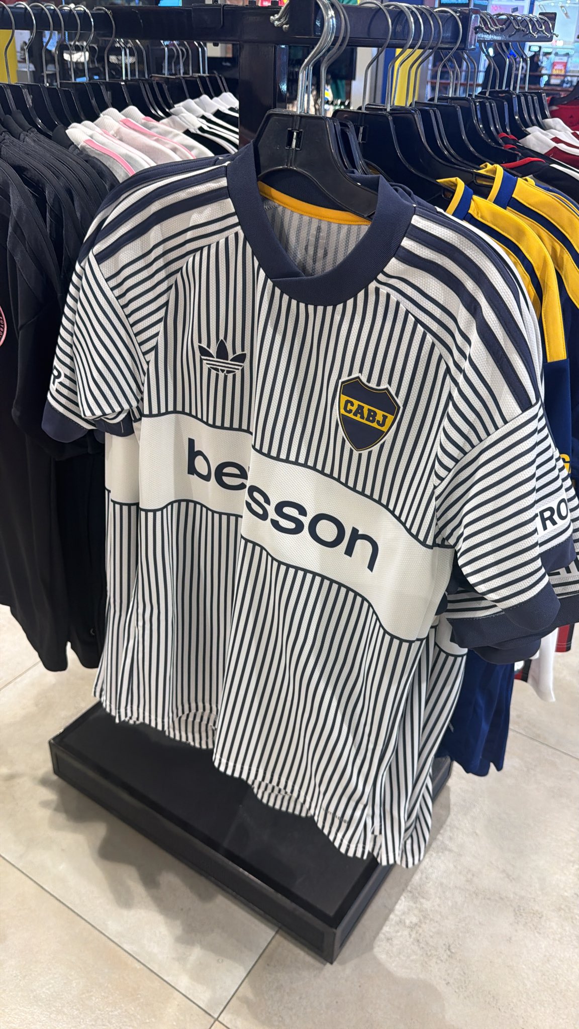 Camisa reserva do Boca Juniors 2026-2027 adidas