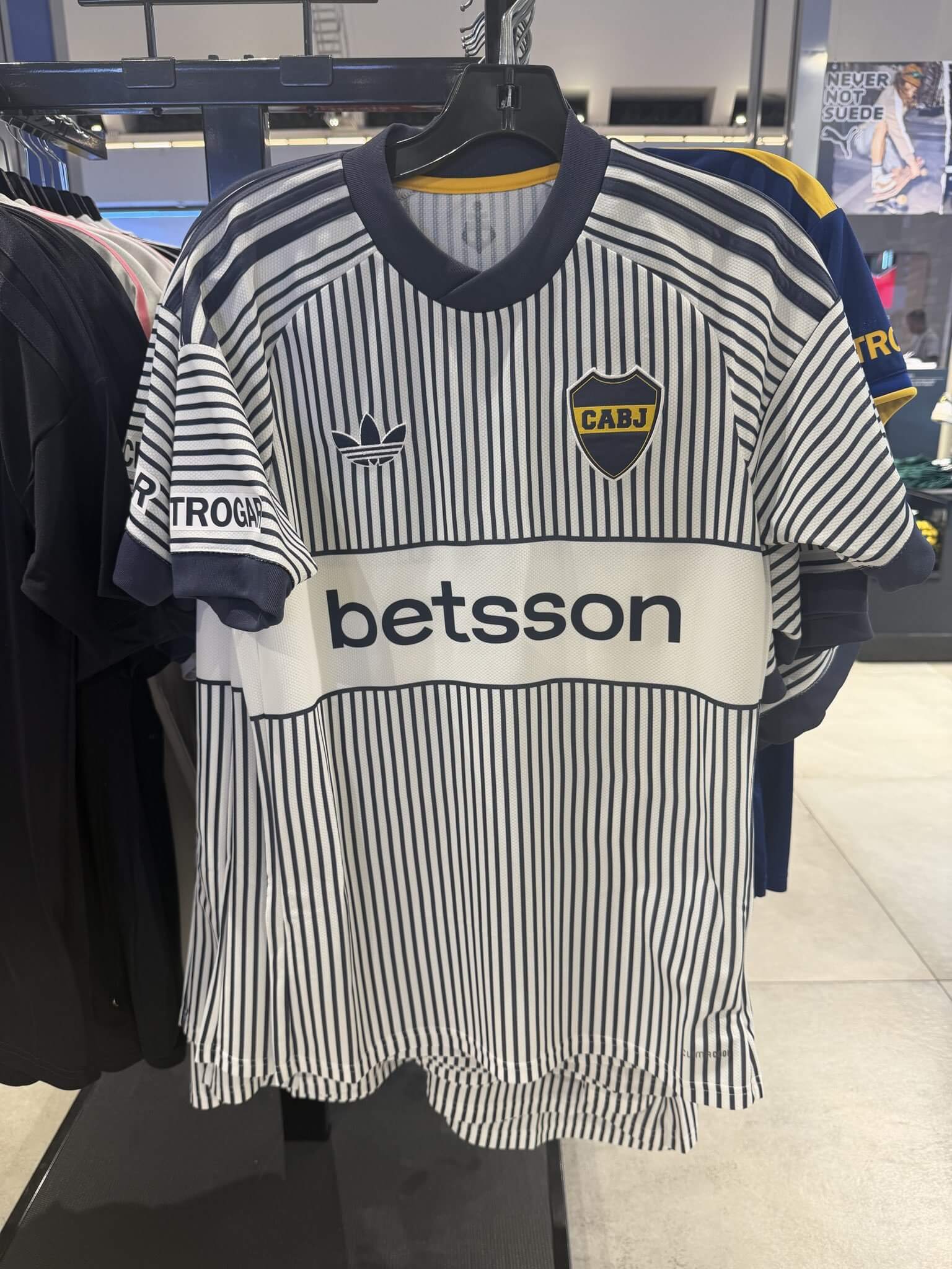 Camisa reserva do Boca Juniors 2026-2027 adidas