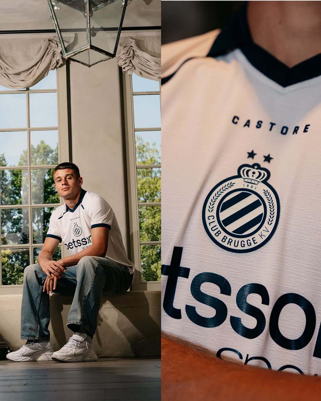 Camisa reserva do Club Brugge 2026-2027 Castore