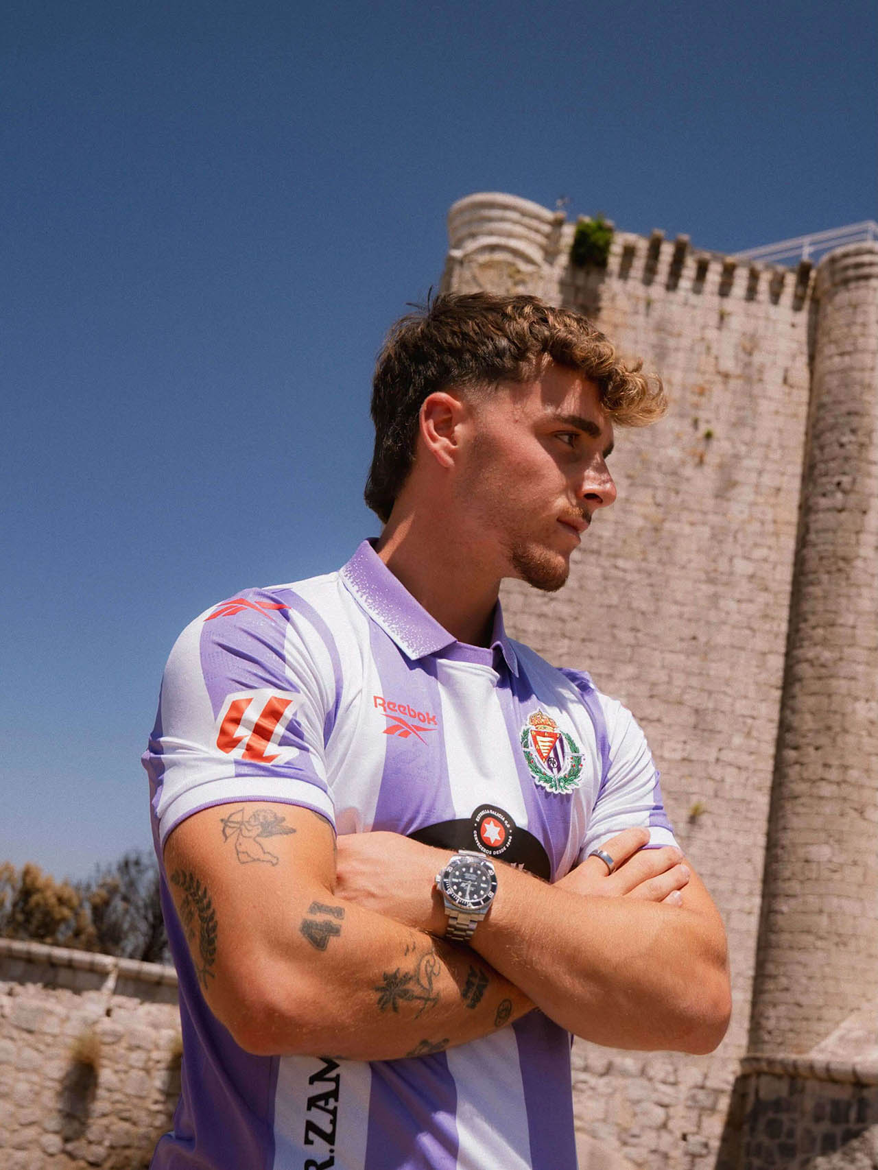Camisa titular do Real Valladolid 2026-2027 Reebok