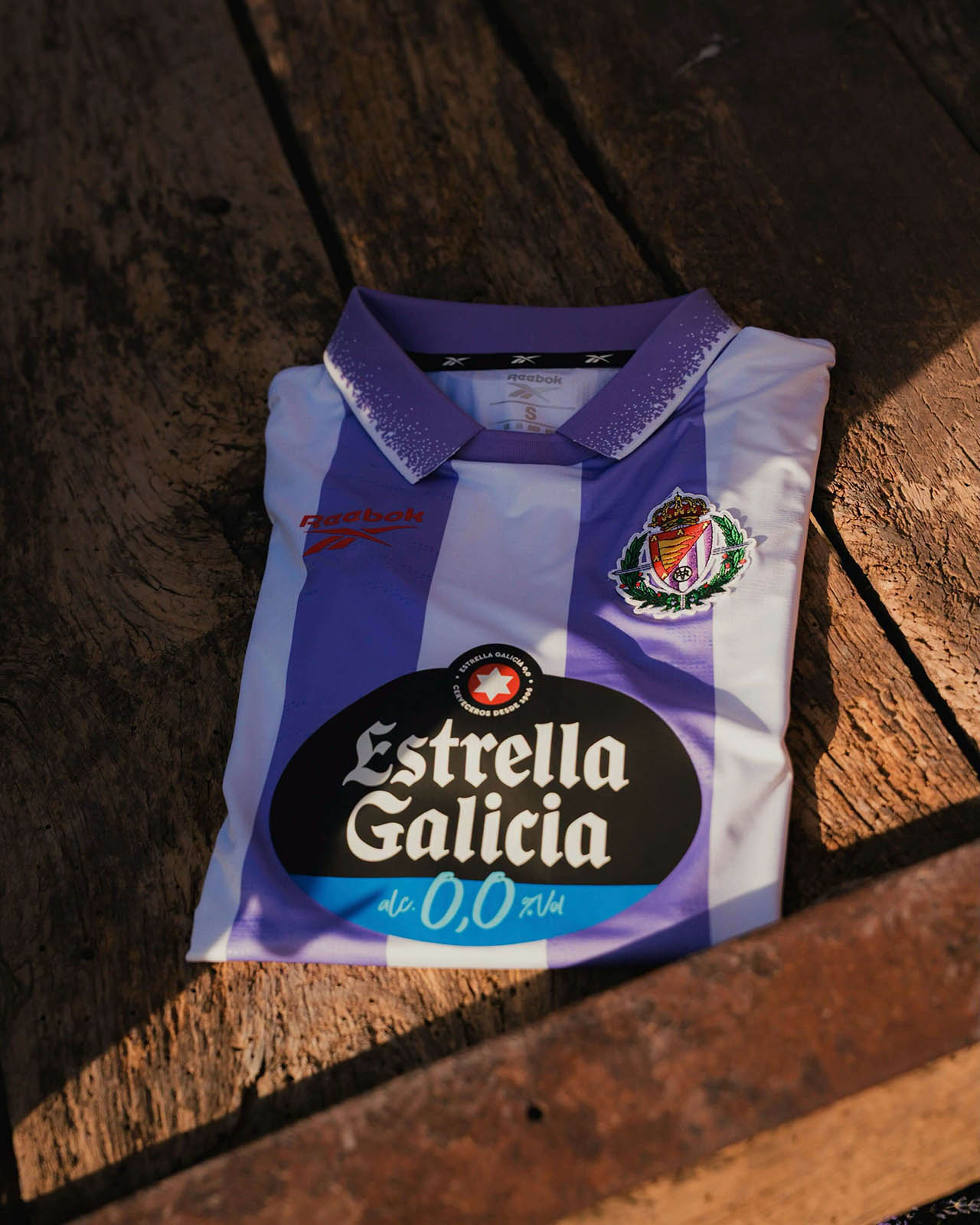 Camisa titular do Real Valladolid 2026-2027 Reebok