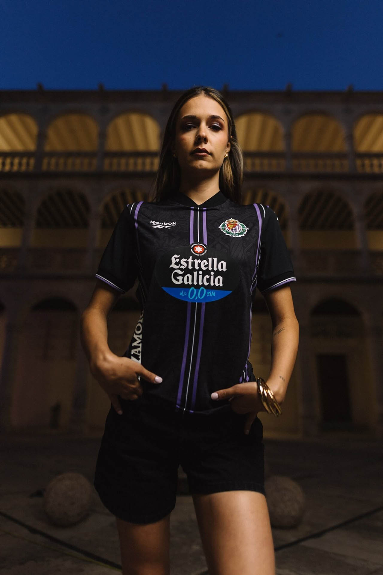 Camisa reserva do Real Valladolid 2026-2027 Reebok
