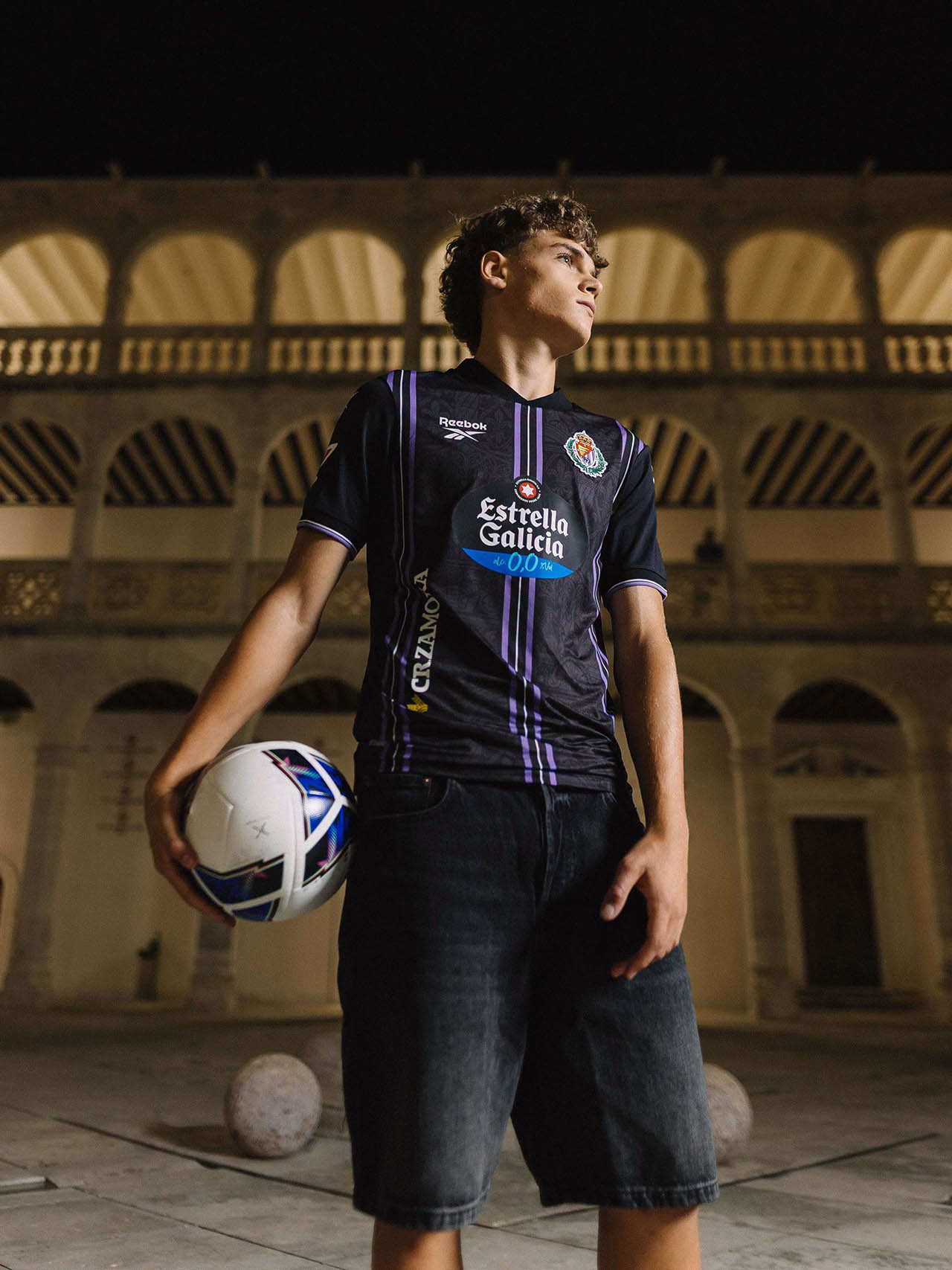 Camisa reserva do Real Valladolid 2026-2027 Reebok