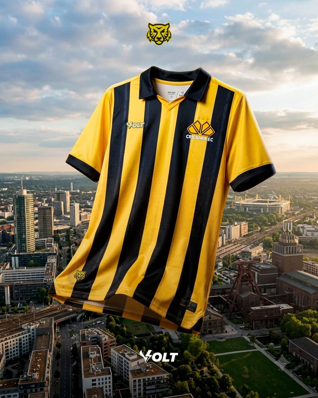 Terceira camisa do Criciúma 2026-2027 Volt