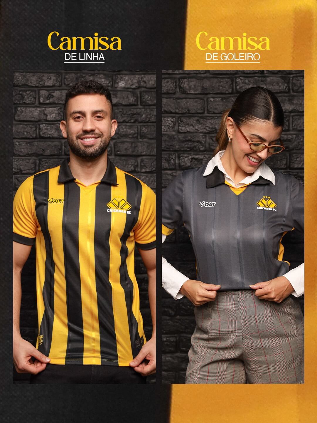 Terceira camisa do Criciúma 2026-2027 Volt