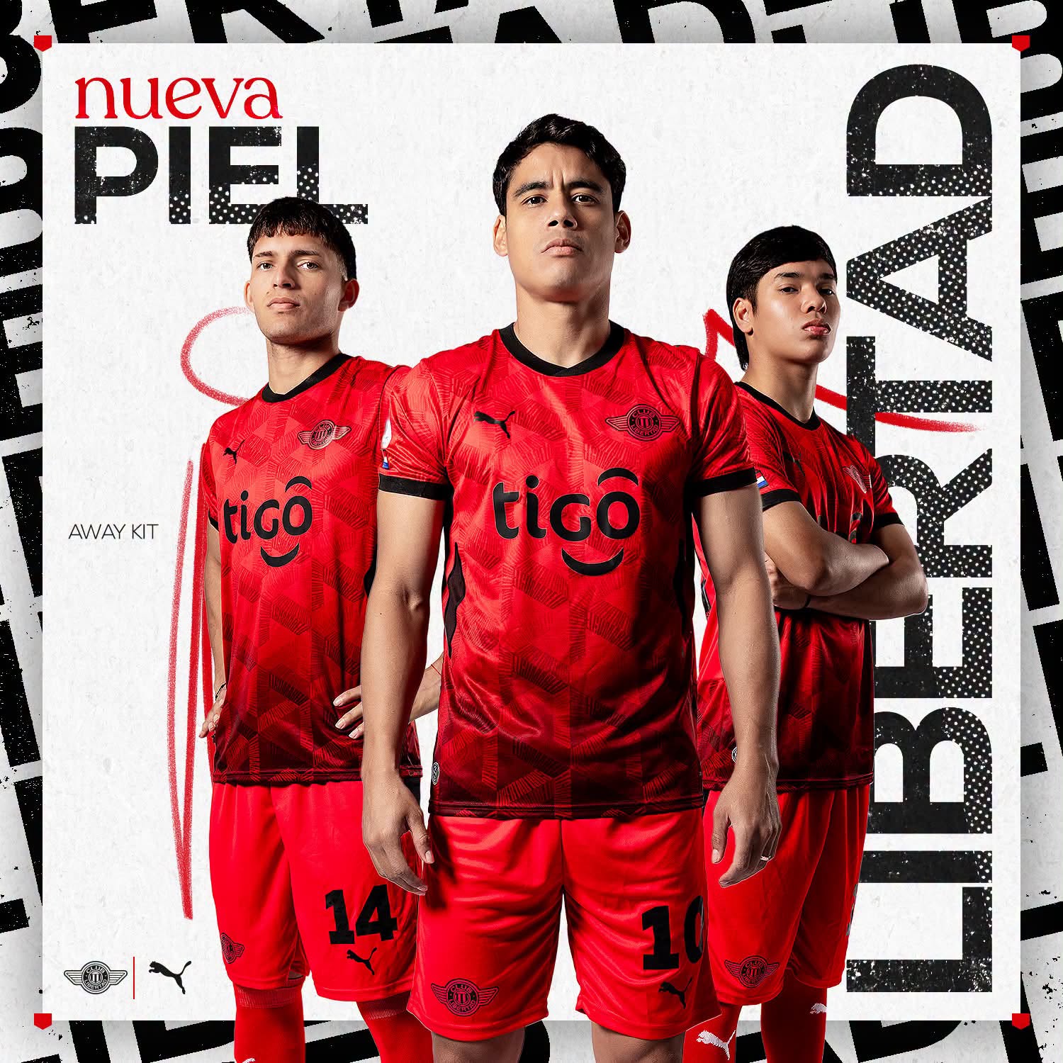 Camisas do Club Libertad 2026-2027 PUMA Away