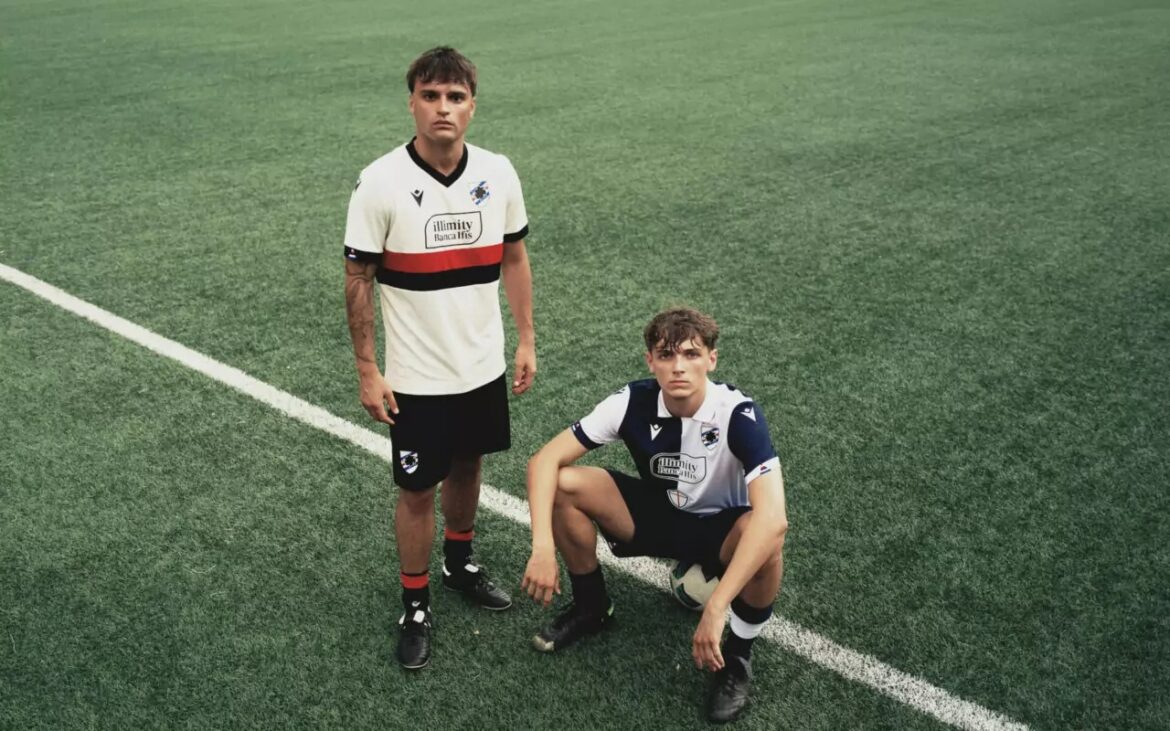 Camisas da Sampdoria 2026-2027 Macron