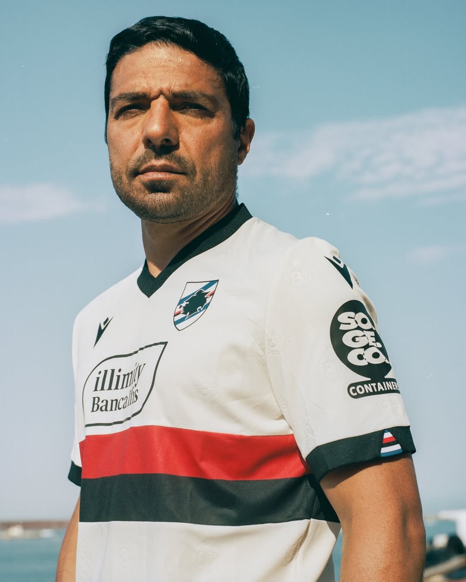 Camisas da Sampdoria 2026-2027 Macron