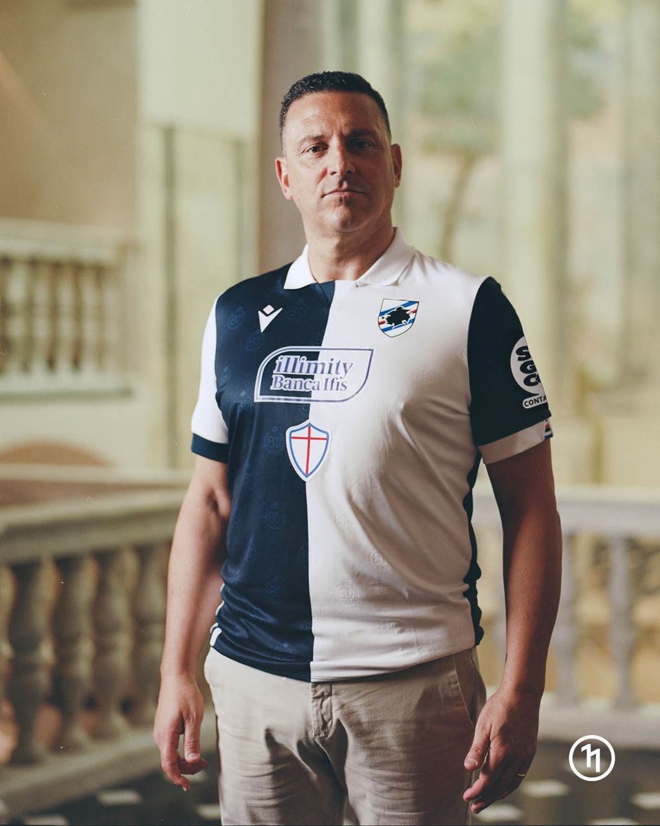 Camisas da Sampdoria 2026-2027 Macron