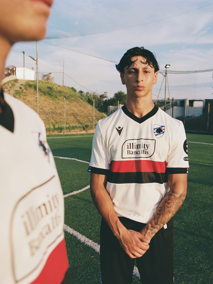 Camisas da Sampdoria 2026-2027 Macron