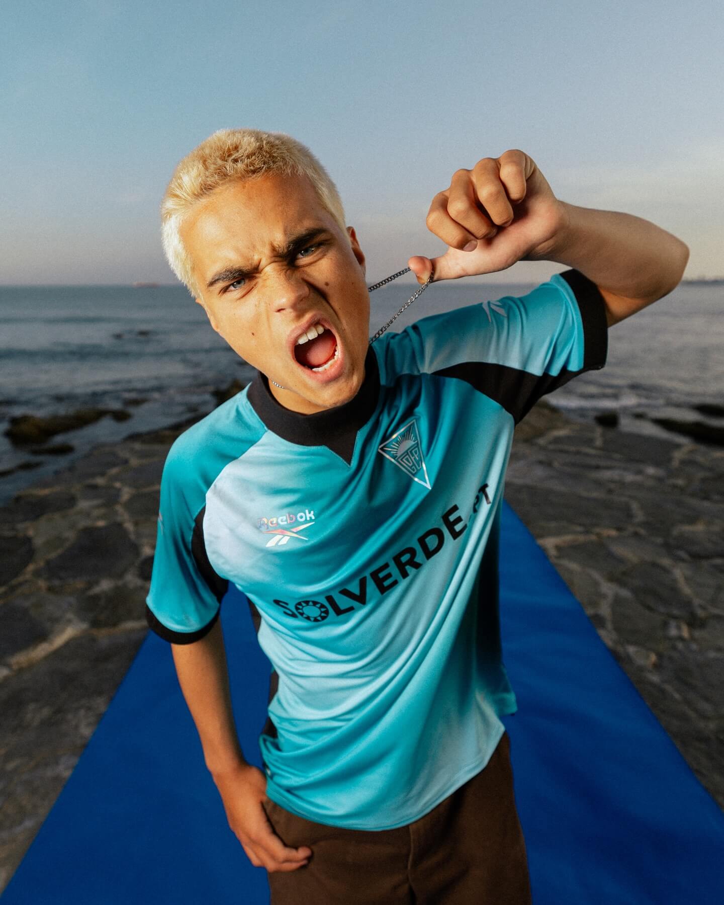 Camisa reserva do Estoril Praia 2026-2027 Reebok