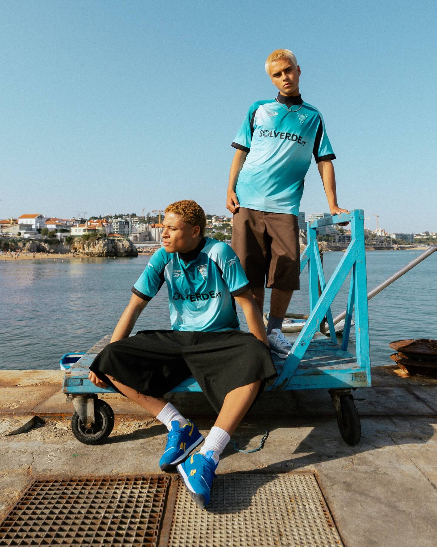 Camisa reserva do Estoril Praia 2026-2027 Reebok