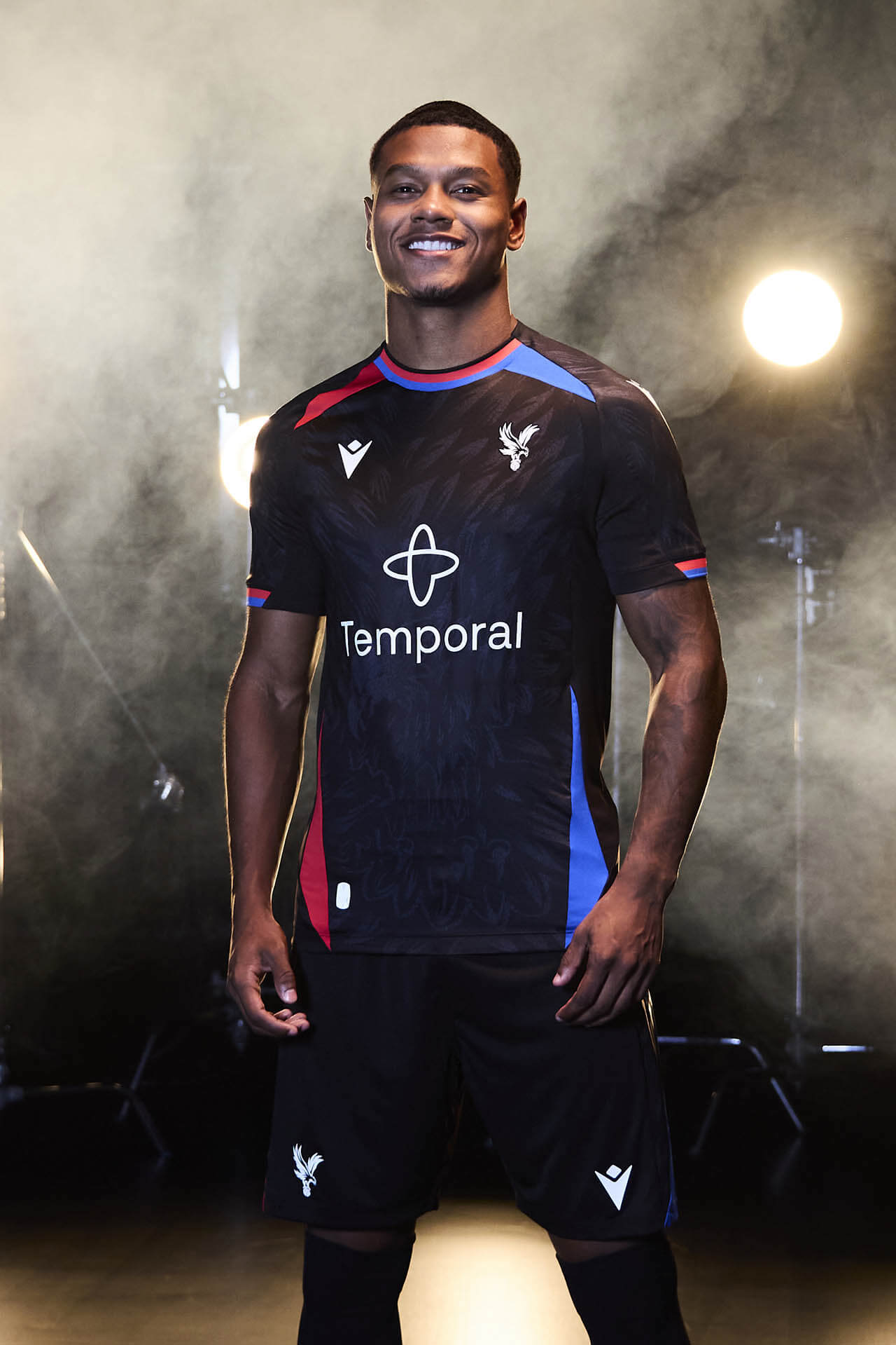 Camisa preta do Crystal Palace 2026-2027 Macron