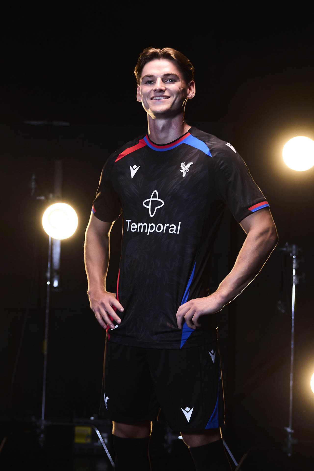 Camisa preta do Crystal Palace 2026-2027 Macron