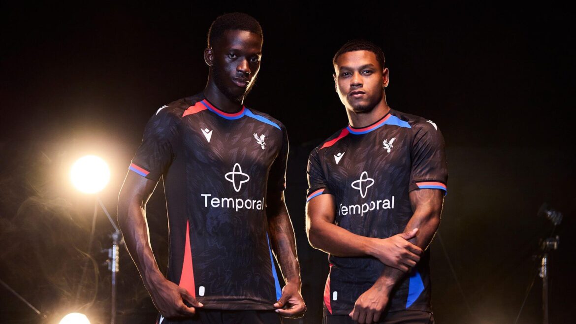 Camisa preta do Crystal Palace 2026-2027 Macron