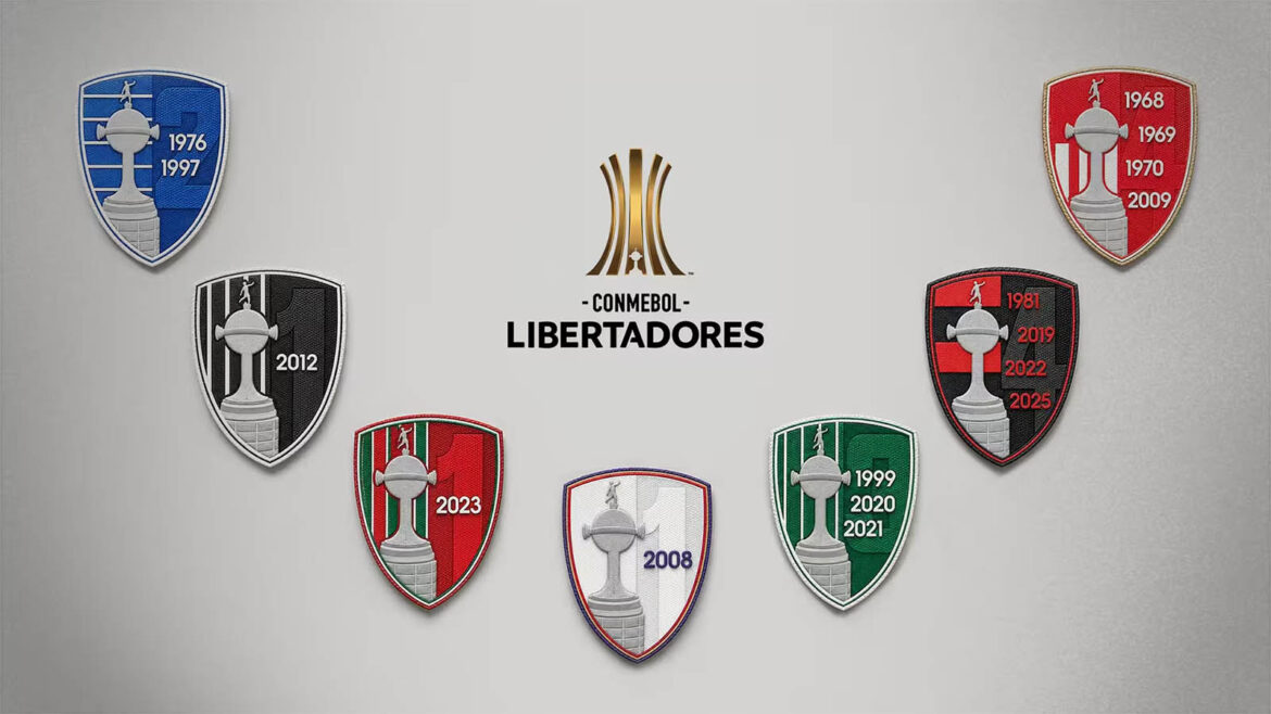 Patches Campeões Libertadores da América 2026