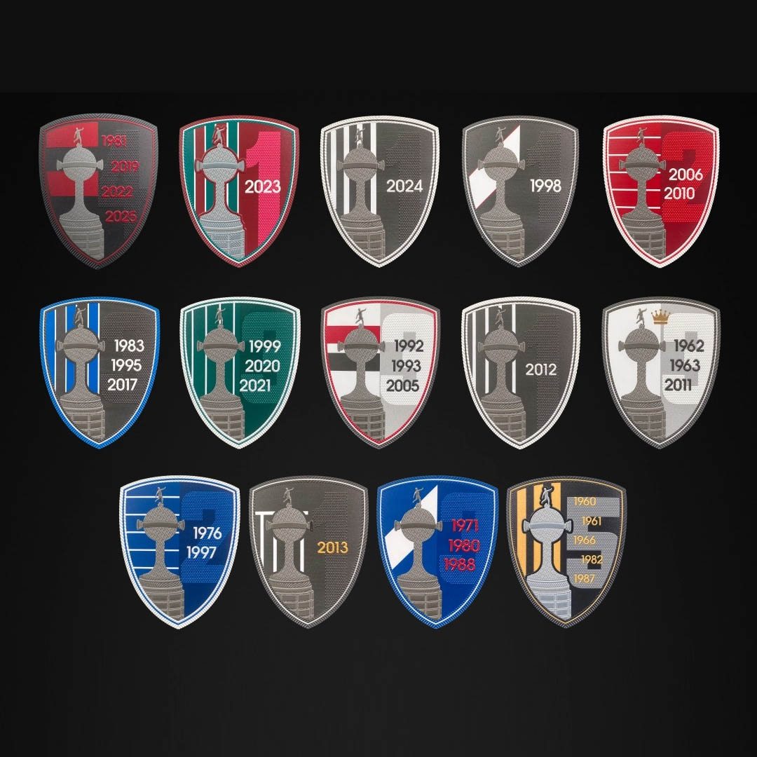 Patches Campeões Libertadores da América 2026