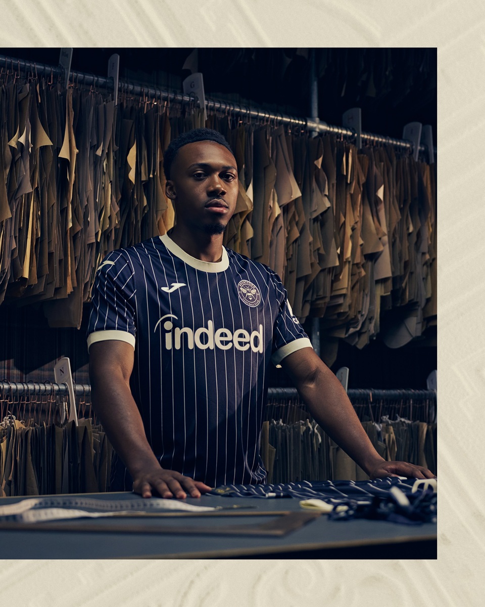 Nova camisa reserva do Brentford FC 2026-2027 JOMA