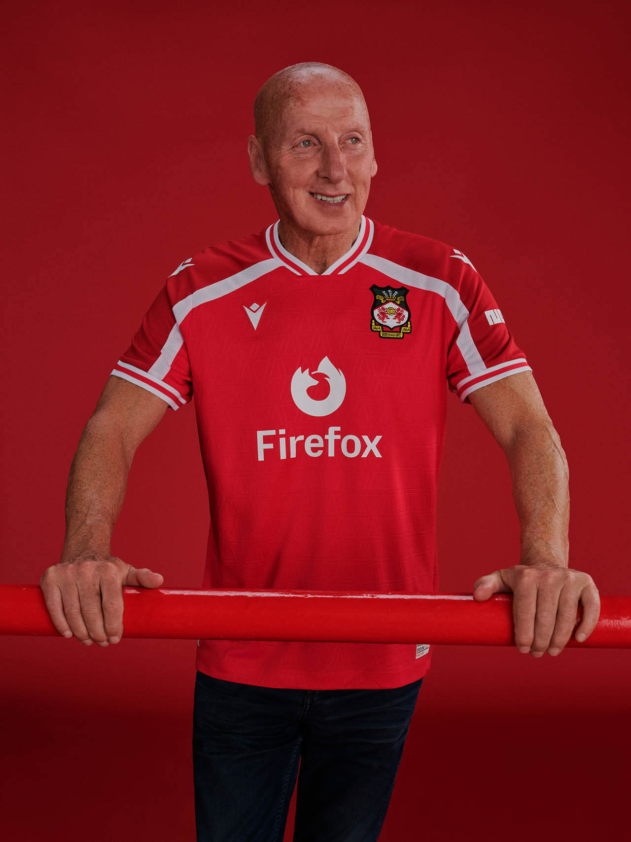 Camisa titular do Wrexham 2026-2027 Macron