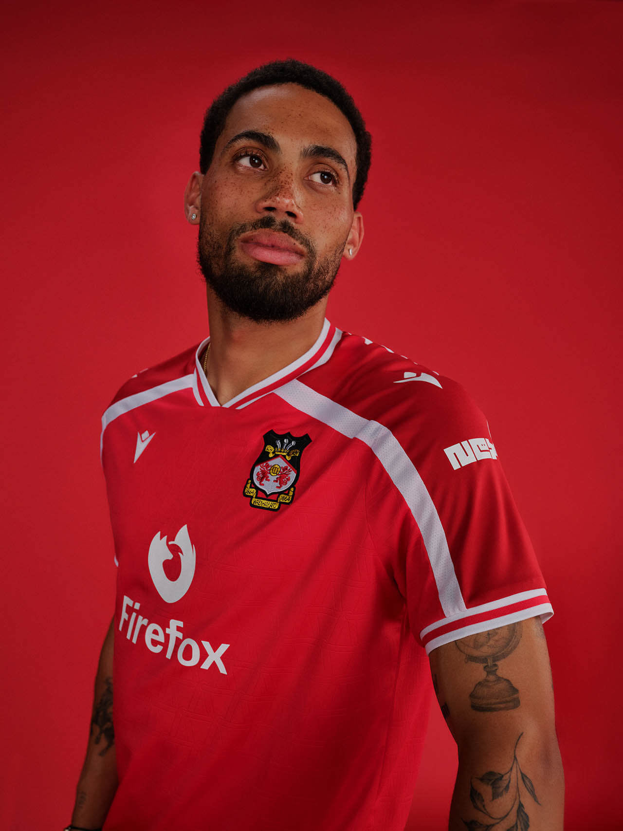 Camisa titular do Wrexham 2026-2027 Macron