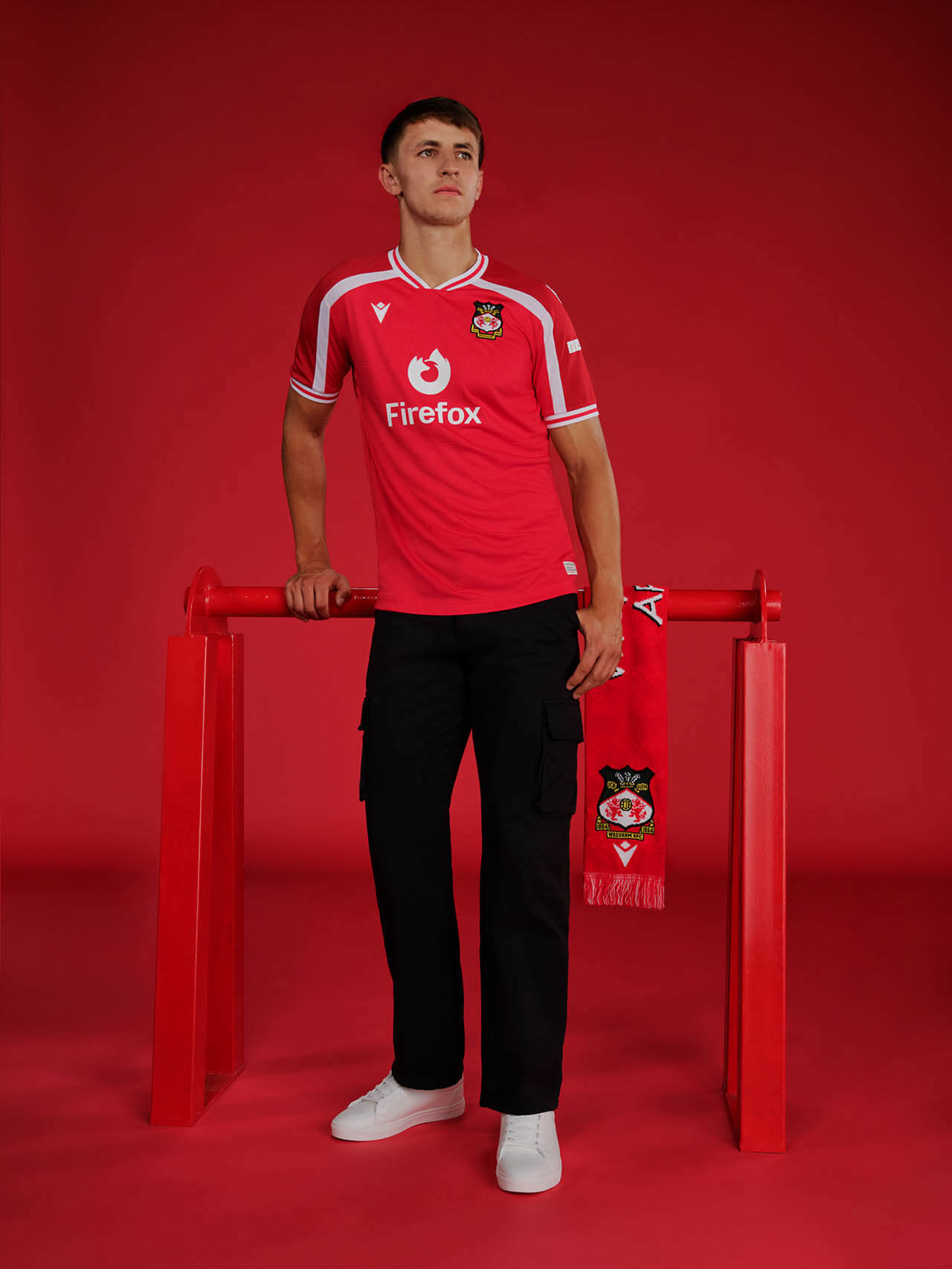 Camisa titular do Wrexham 2026-2027 Macron