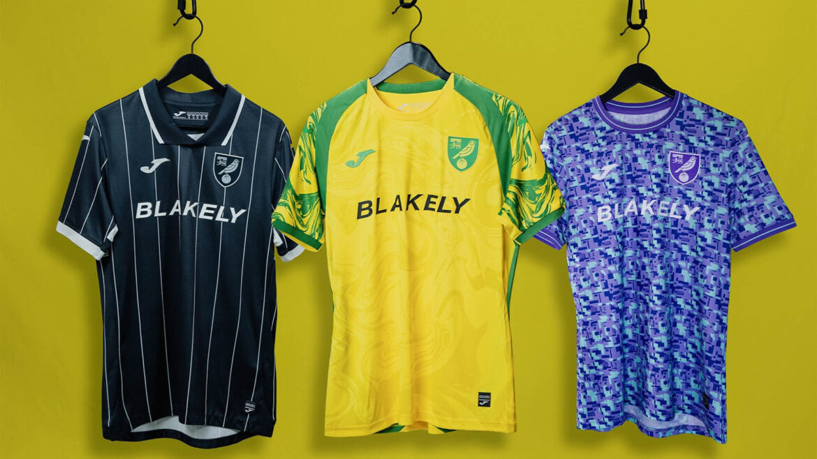 Camisas do Norwich City 2026-2027 JOMA
