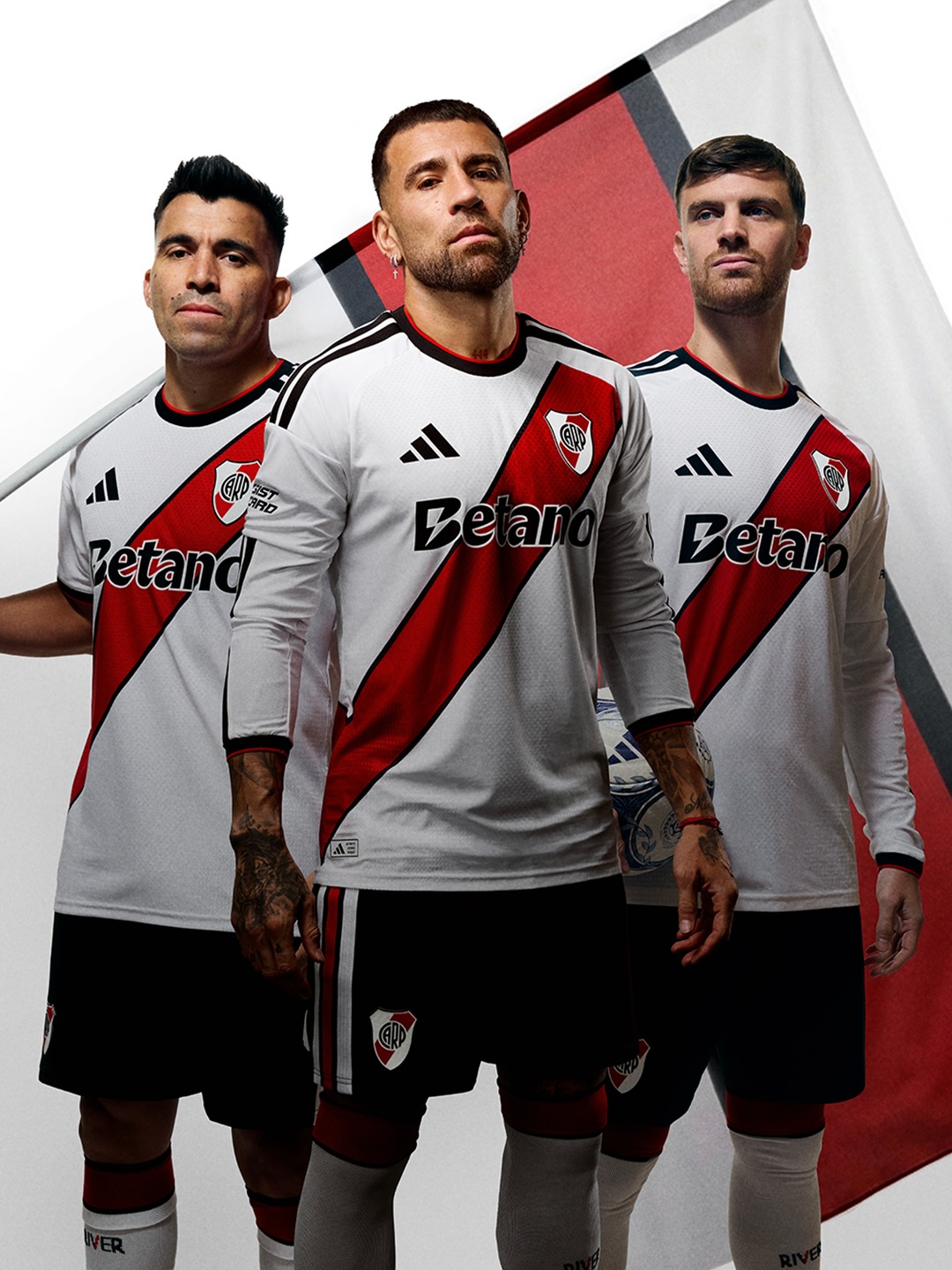 Camisa titular do River Plate 2026-2027 adidas