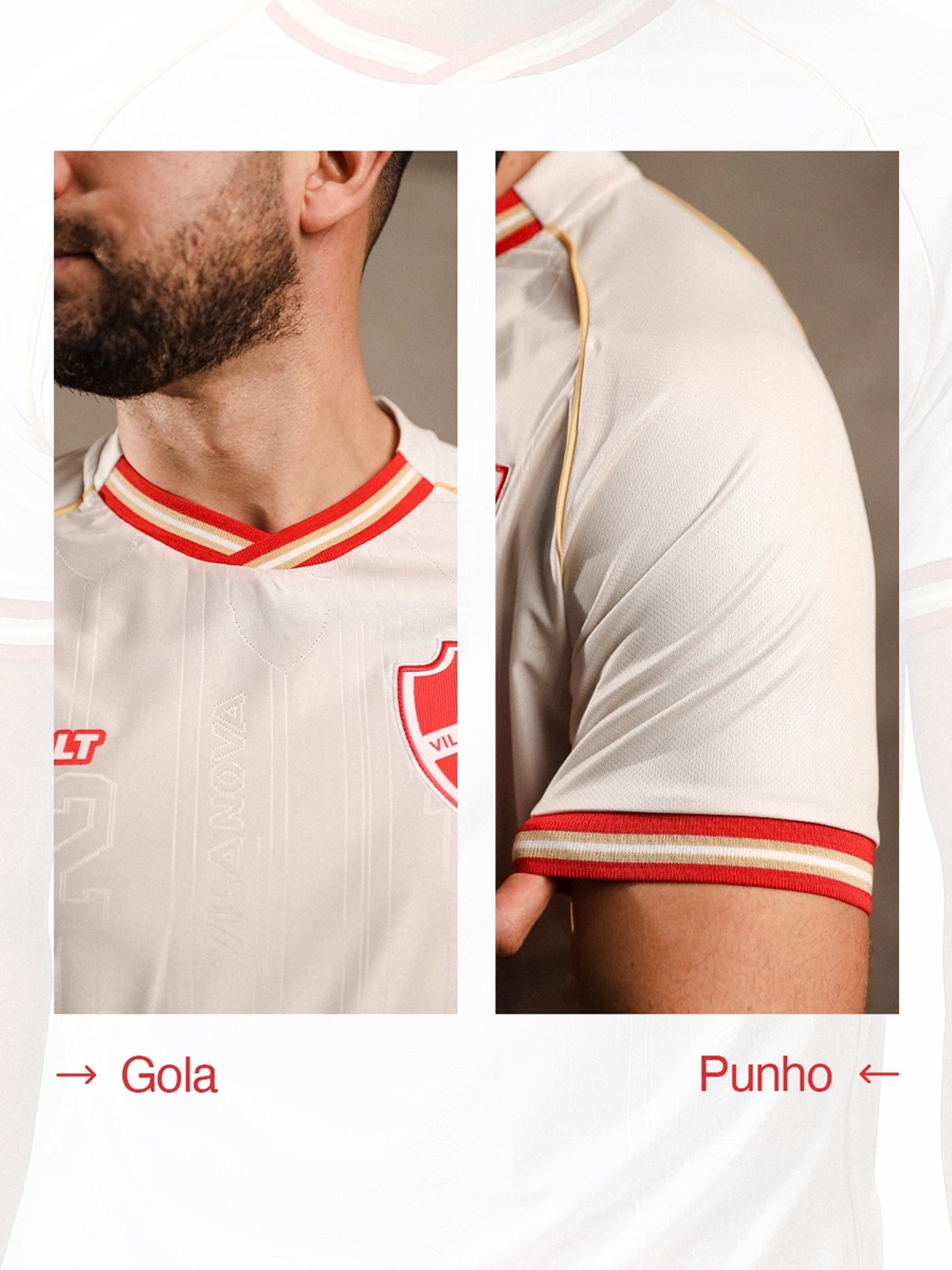 Camisa reserva vila nova 2026-2027 volt