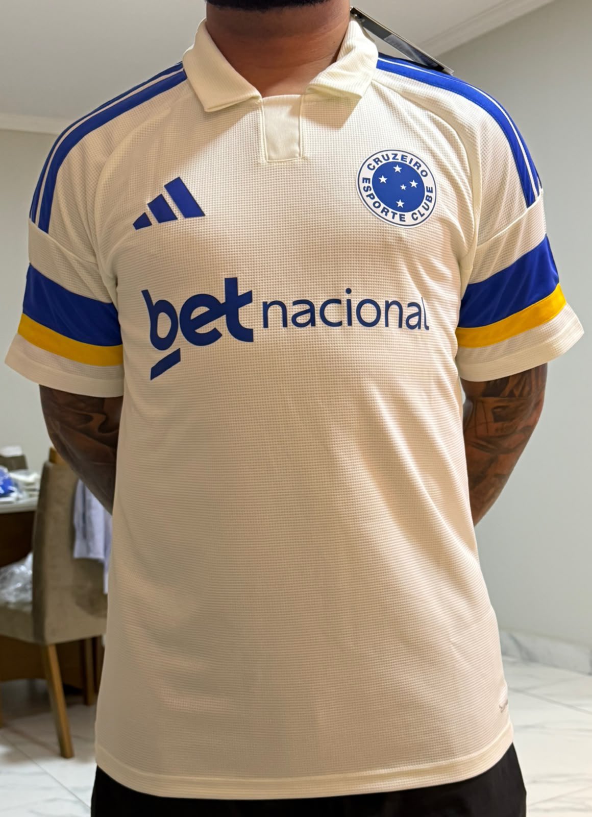Terceira camisa do Cruzeiro 2026-2027 adidas