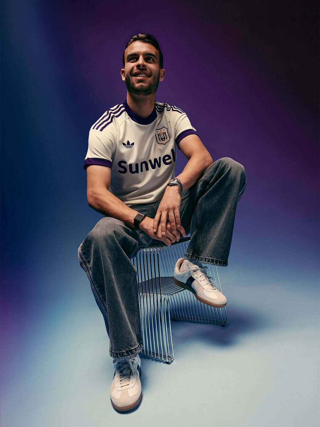 Camisa reserva do Anderlecht 2026-2027 adidas
