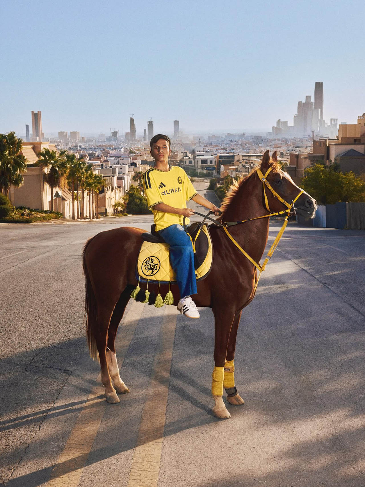 Camisa titular do Al-Nassr 2026-2027 adidas