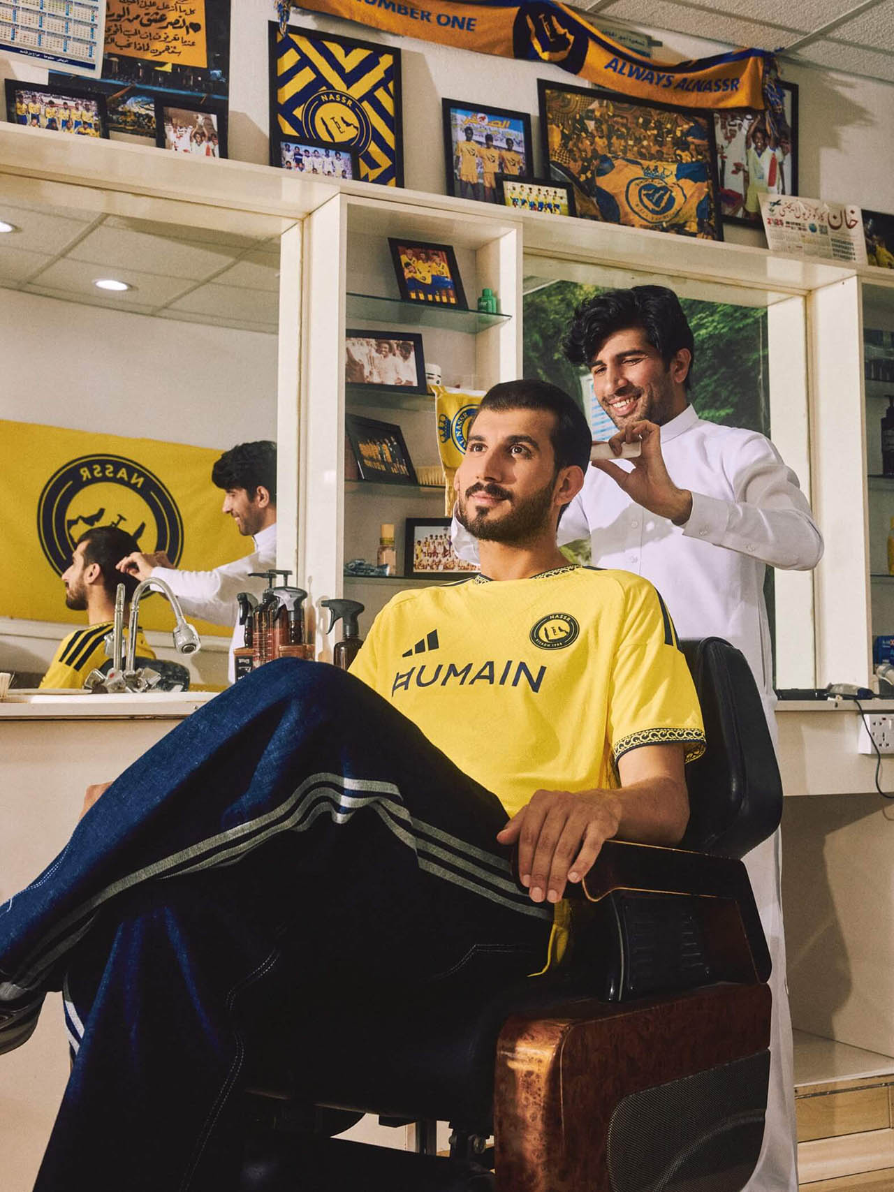 Camisa titular do Al-Nassr 2026-2027 adidas