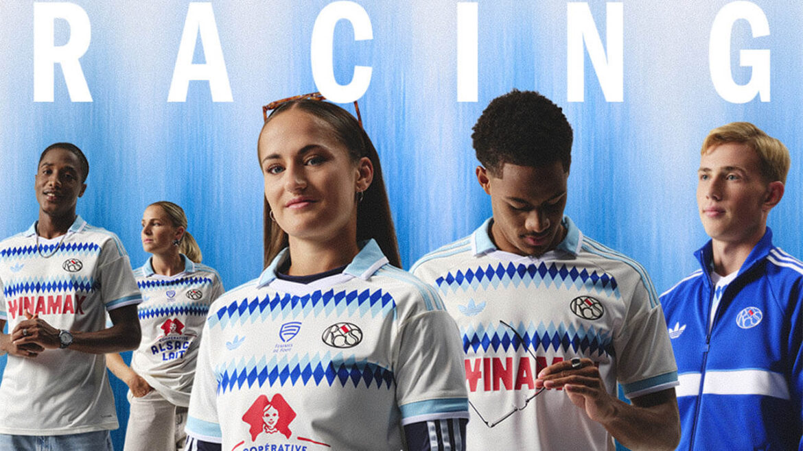 Camisa reserva do Racing Strasbourg 2026-2027 adidas