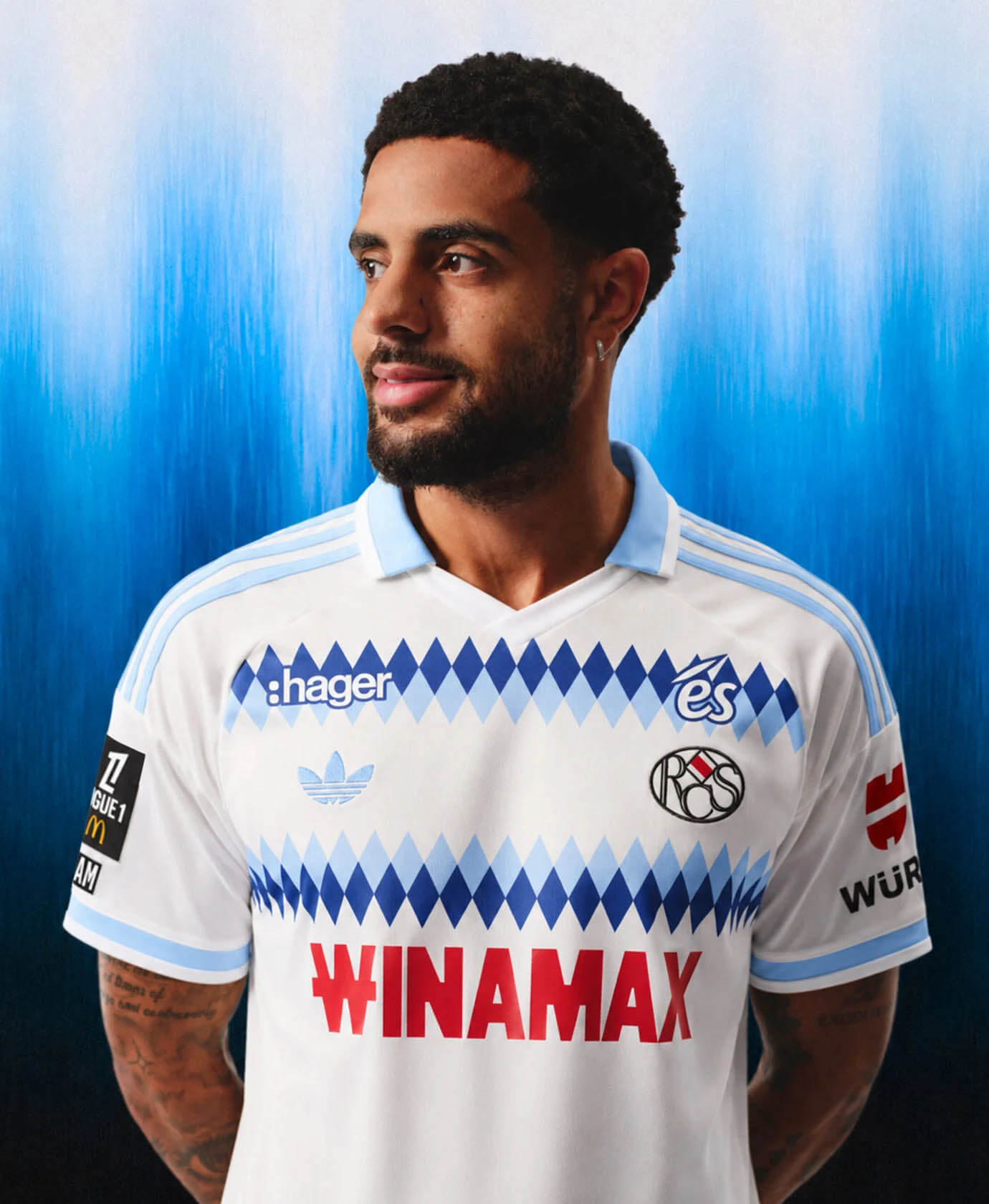 Camisa reserva do Racing Strasbourg 2026-2027 adidas