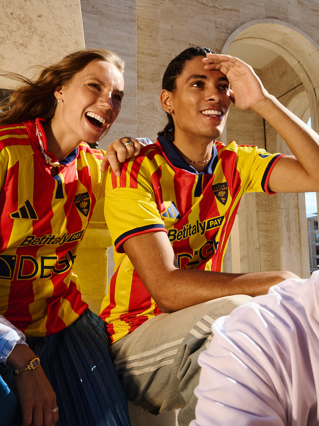 Camisa titular do US Lecce 2026-2027 adidas