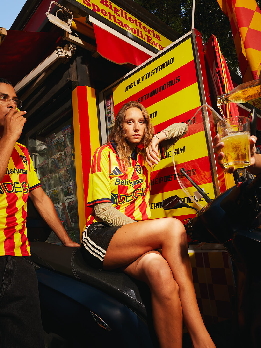 Camisa titular do US Lecce 2026-2027 adidas