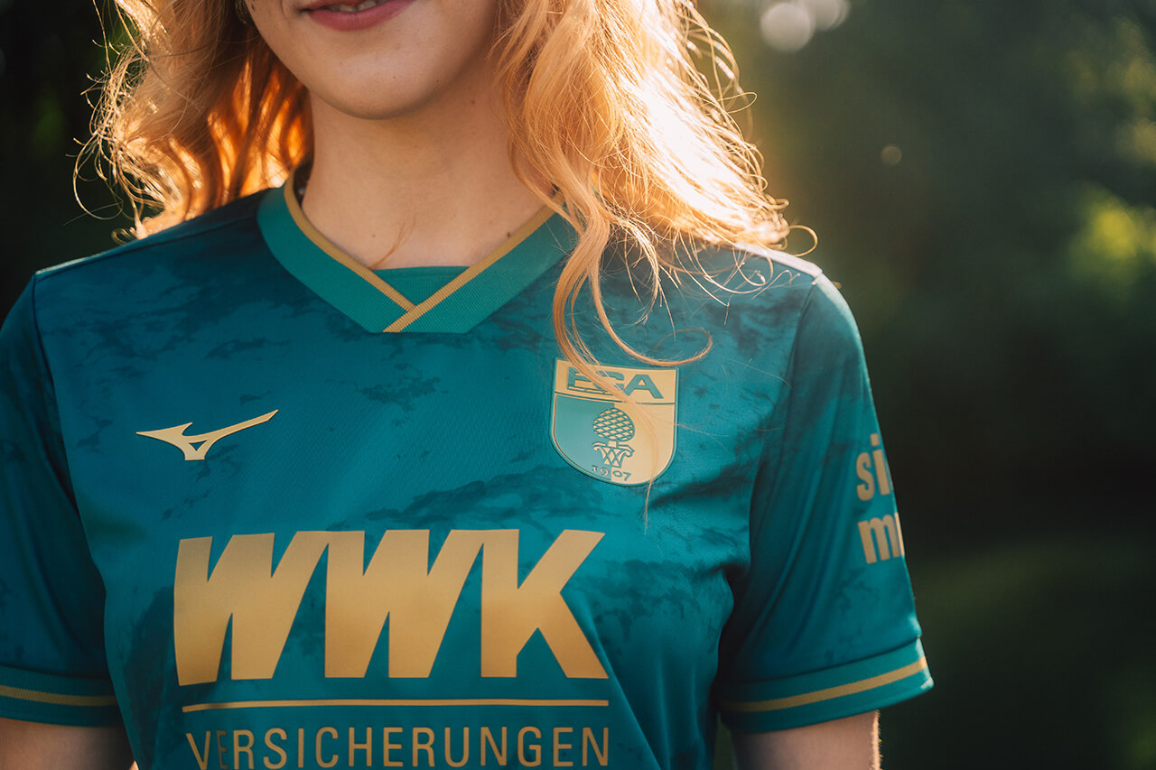 Camisa reserva do FC Augsburg 2026-2027 Mizuno kit