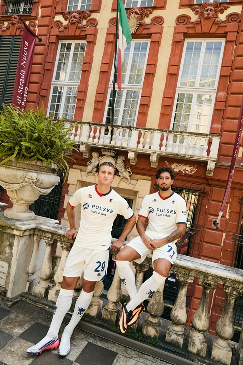 Camisa reserva do Genoa 2026-2027 Kappa
