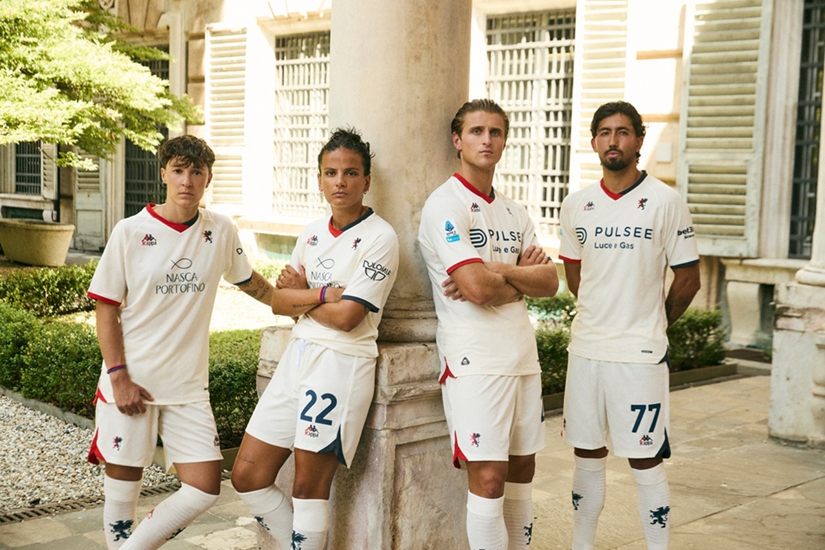 Camisa reserva do Genoa 2026-2027 Kappa