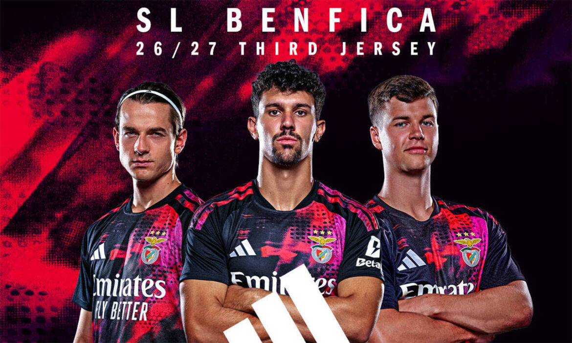 Terceira camisa do Benfica 2026-2027 adidas