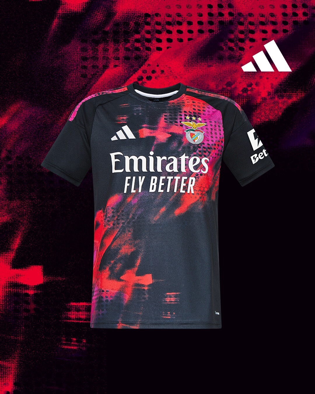 Terceira camisa do Benfica 2026-2027 adidas