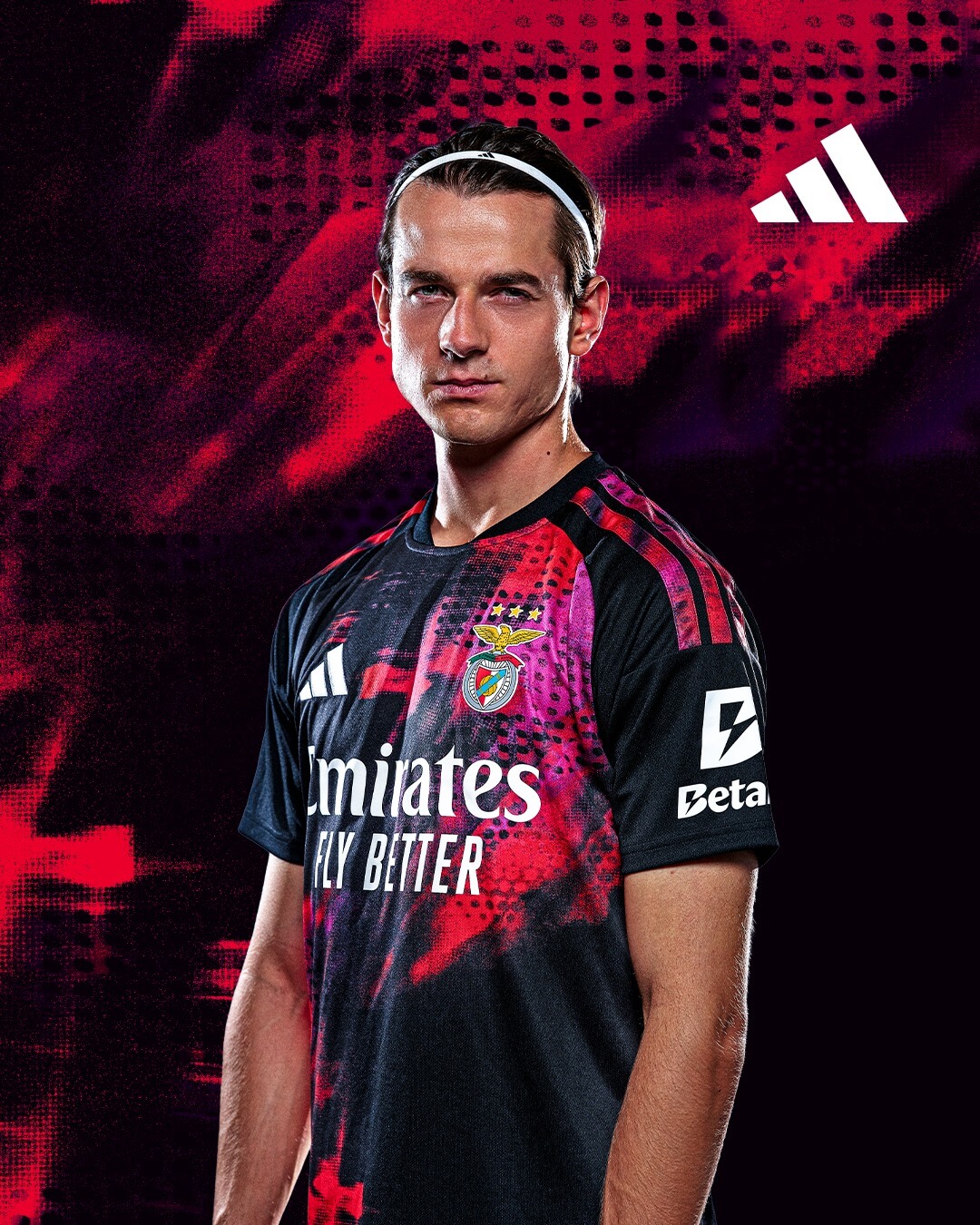 Terceira camisa do Benfica 2026-2027 adidas