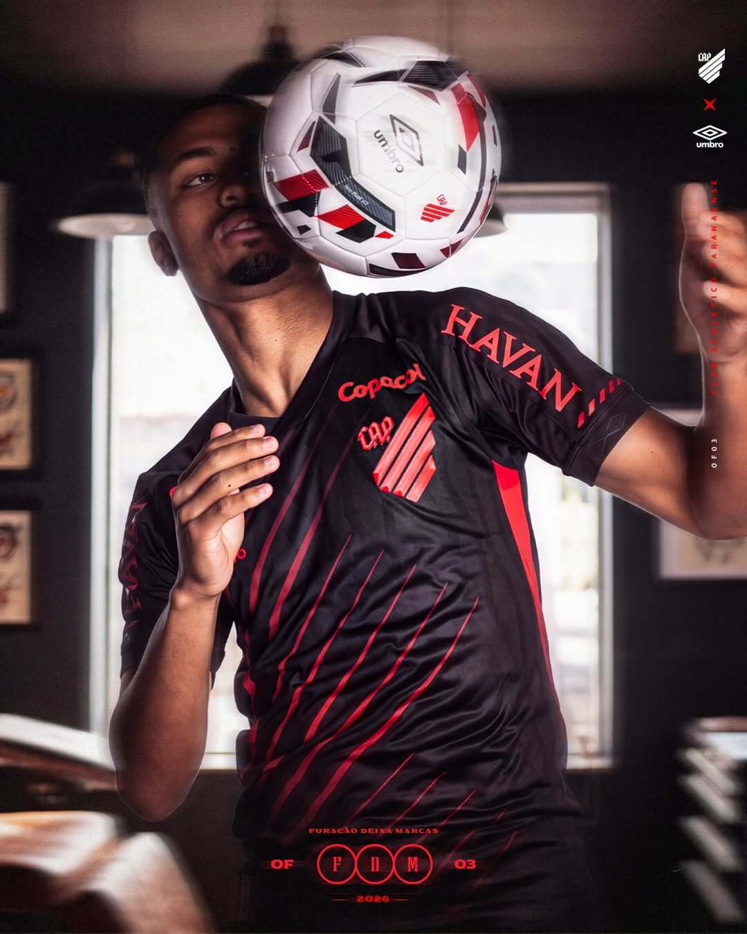 Terceira camisa do Athletico-PR 2026 Umbro