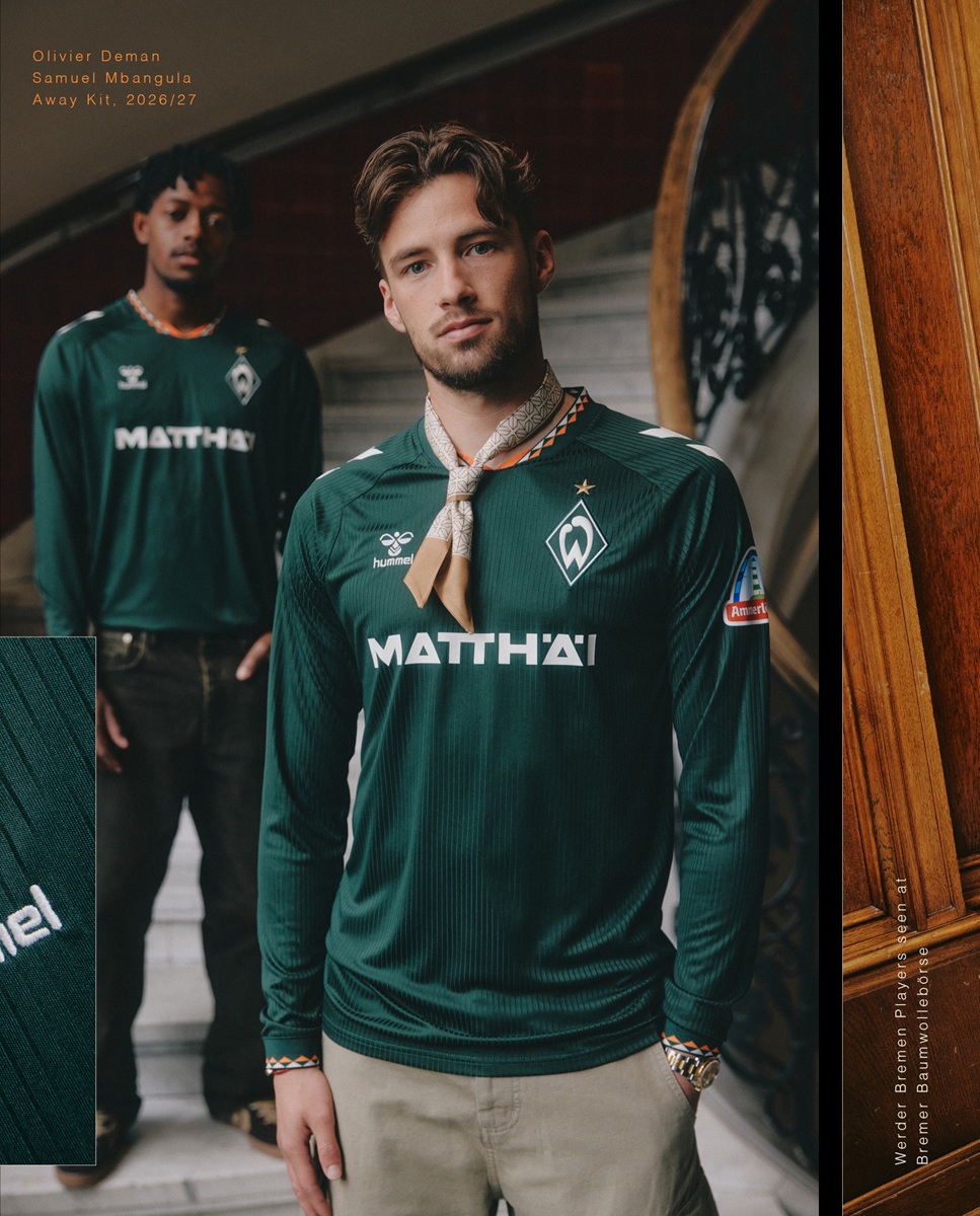 Camisa reserva do Werder Bremen 2026-2027 Hummel