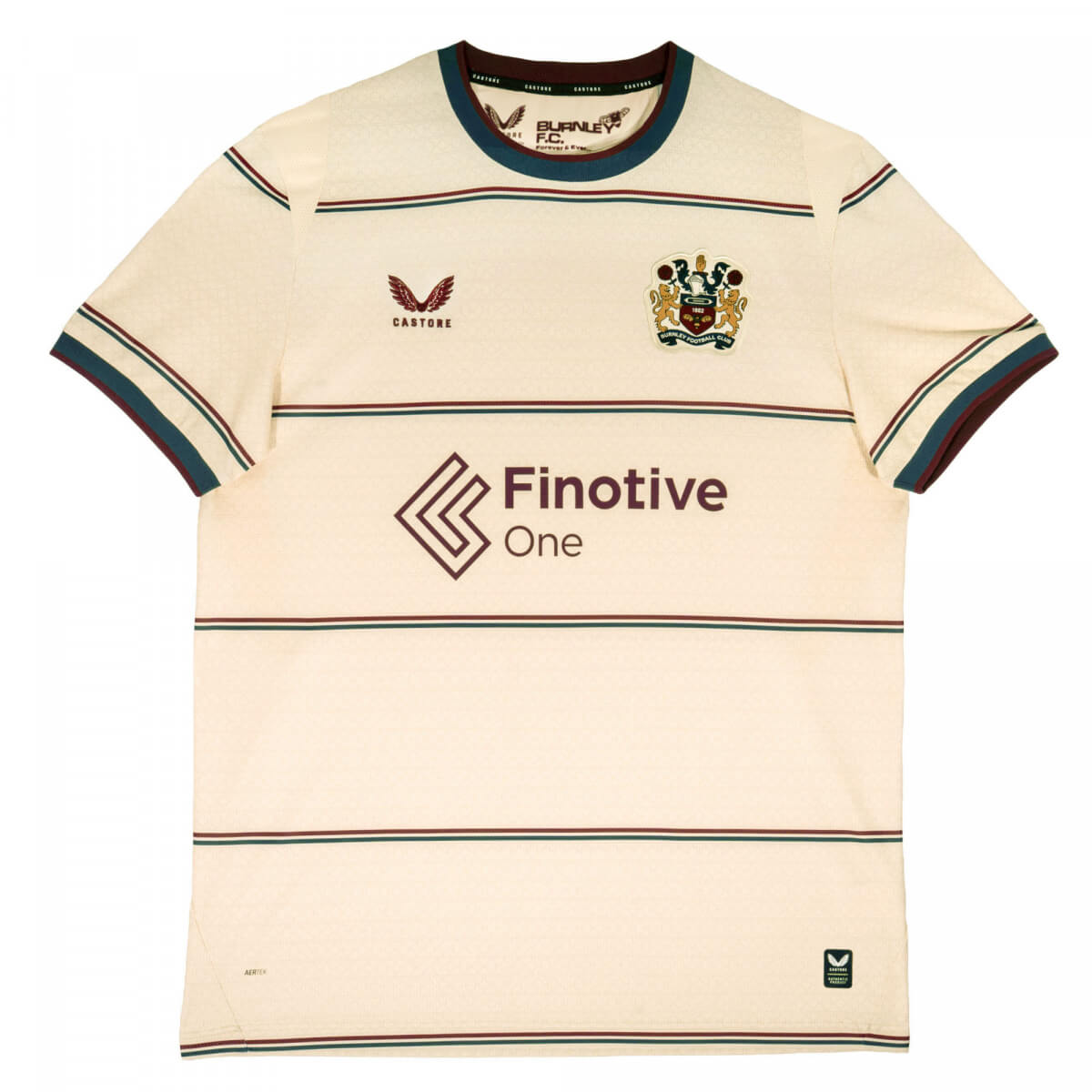 Camisa reserva do Burnley 2026-2027 Castore